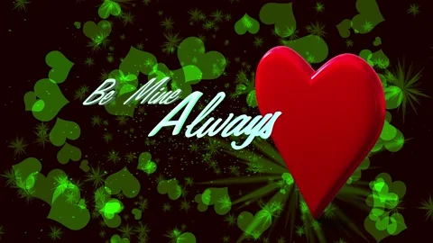 Be mine always Video stock 168955895