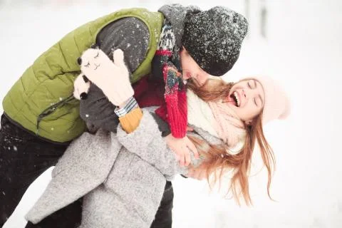 Be my snowflake Foto stock