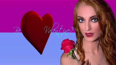 Be my valentine Video stock 168955858