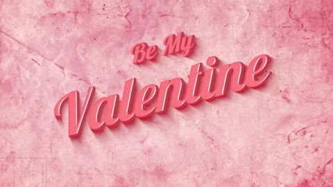 Be My Valentine Stock Footage 262020496