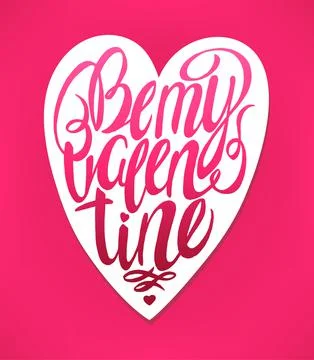 Be my Valentine Ilustración de archivo
