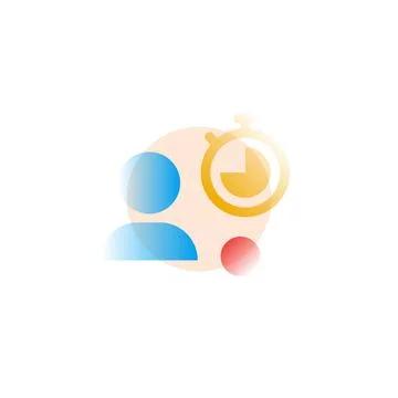 Be online. Vector icon in gradient style Illustrazione stock