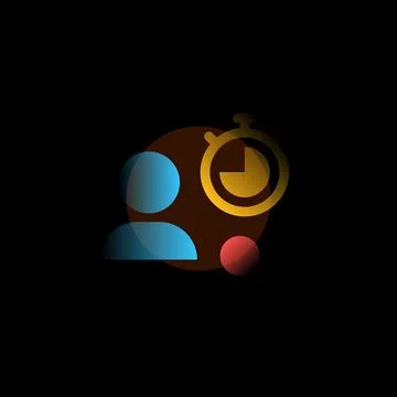 Be online. Vector icon in gradient style Stock Illustration