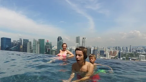 To be in a pool Stock Footage 102131868