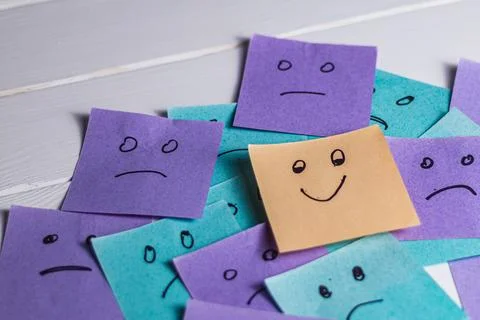 Be Positive, Be Different, Stand Out Photo Stock Photos