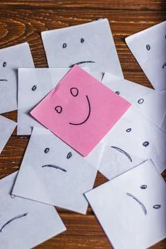 Be Positive, Be Different, Stand Out Photo Stock Photos