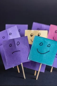 Be Positive, Be Different, Stand Out Photo Stock Photos
