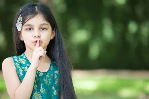 Be quiet please Foto stock