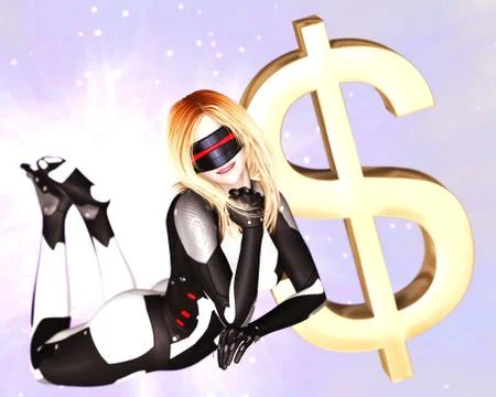 Be rich Stock Illustration