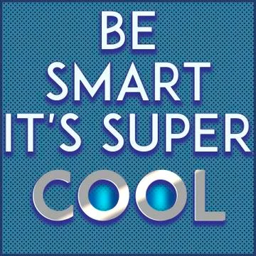Be Smart Stock Illustration