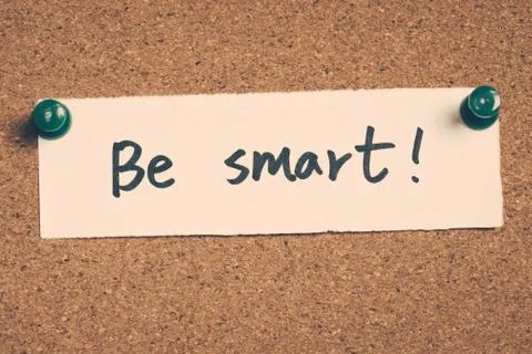 Be smart Stock Photos