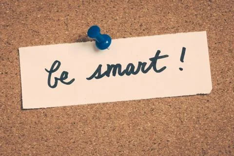 Be smart Stock Photos