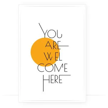 Be unstoppable, vector. Minimalist art design. Wording design Stock Illustration