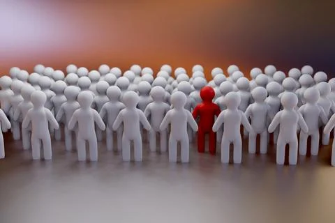 Be weird person Stock Illustration