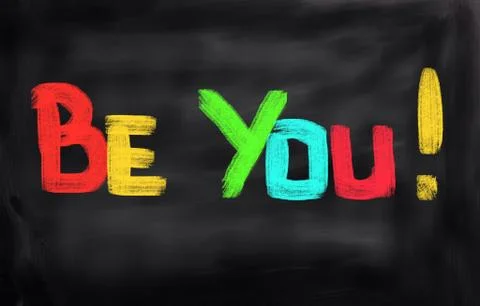 Be You Concept Illustrazione stock