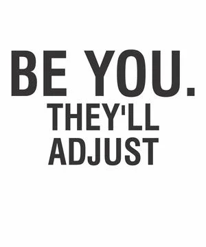 Be you they'll adjust Stock Illustration