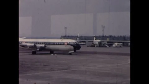 BEA flight coming in for boarding Stock Footage 253662472