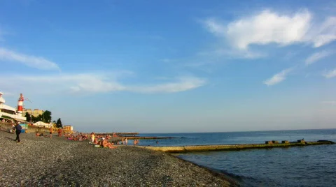 Beach 1 스톡 동영상 741637