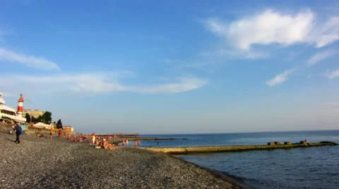 Beach 1 스톡 동영상 7138614