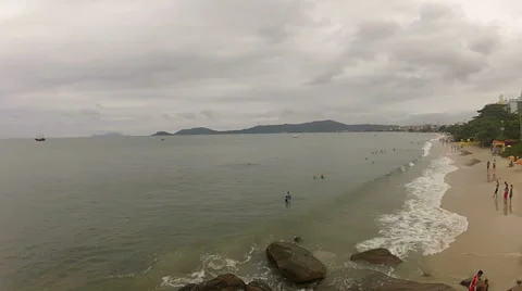 Beach 1 库存影片 33355990