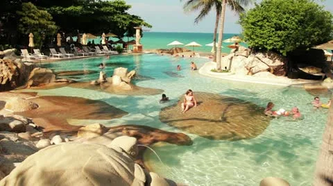 Beach 14 库存影片 10978780