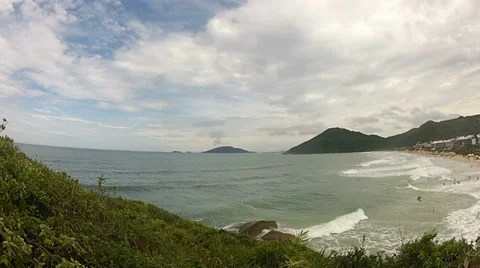 Beach 2 库存影片 33355898