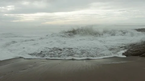 Beach 2 with ocean waves Video stock 229751157