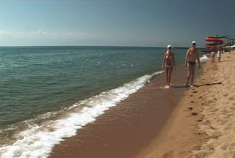 Beach 4  Stock Footage 361982