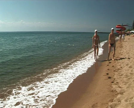 Beach 4 P Stock Footage 517407