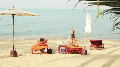 Beach 6 Stock Footage 10914150