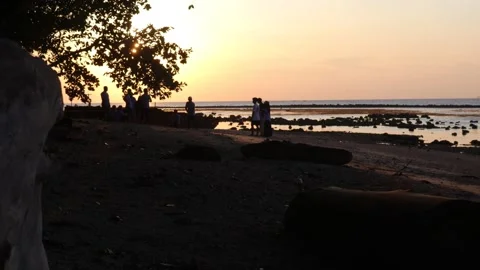 On the beach (8) Stock-Footage 296731284