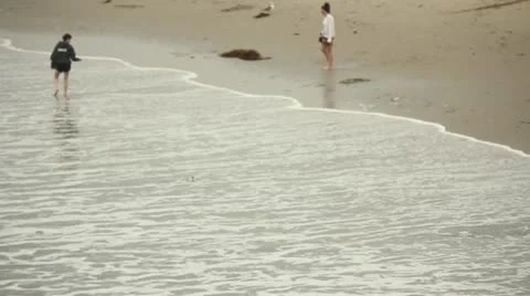 Beach from Above Stock Footage 11443627