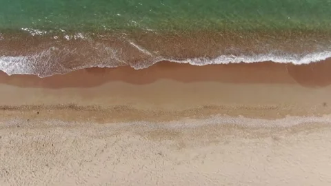 Beach from above Video stock 281549428