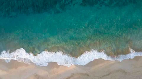 Beach from Above  스톡 사진