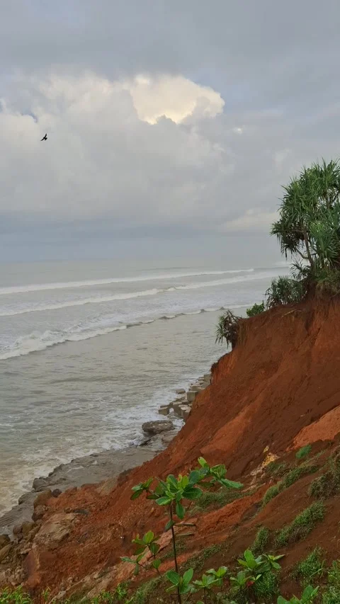 The beach of abration in Indonesia Stock Footage 277935746