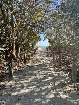 Beach Access. Stock Photos