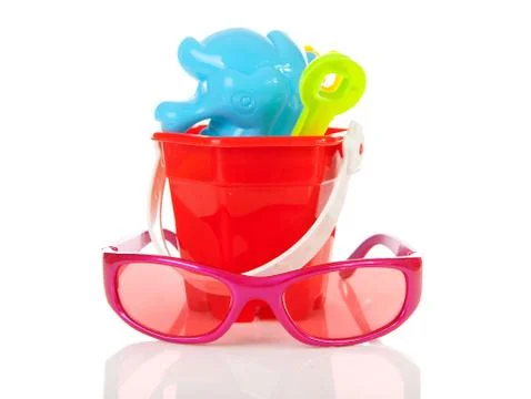 Beach accessories Stock Photos