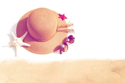 Beach accessories Stock Photos