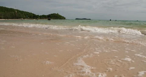 Beach activities, Unrecognizable people on the beach. Stock Footage 277894662