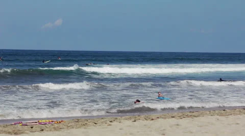 Beach Activity Video stock 24324479