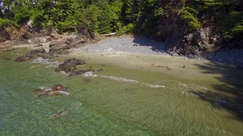 Beach Aerial 4k  Stock Footage 56339119
