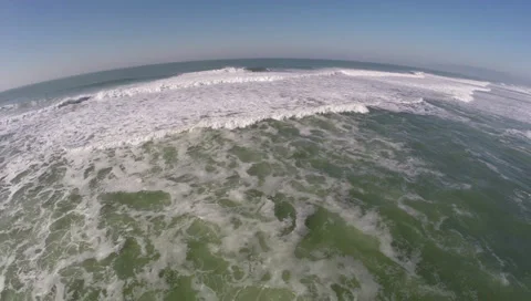 Beach Aerial Stock Footage 34273628