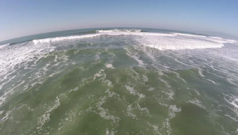 Beach Aerial Stock Footage 34273644