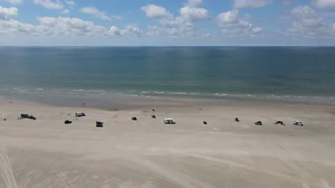 Beach aerial Video stock 149681555
