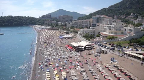 Beach aerial view Vidéo 46667334