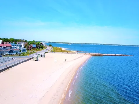 Beach Aerial View Видео 76278081