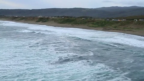 Beach aerial view Stock Footage 77053051