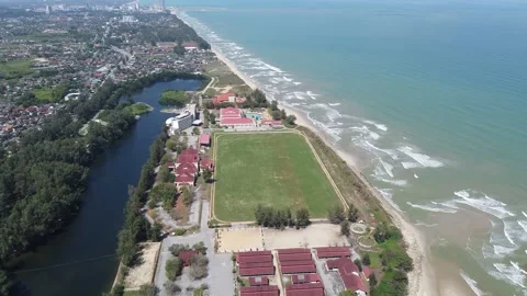 Beach Aerial View Stock Footage 146274824
