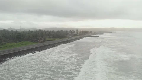 Beach aerial view Stock Footage 223281466