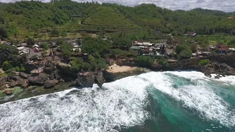 Beach aerial view Stock Footage 236635211